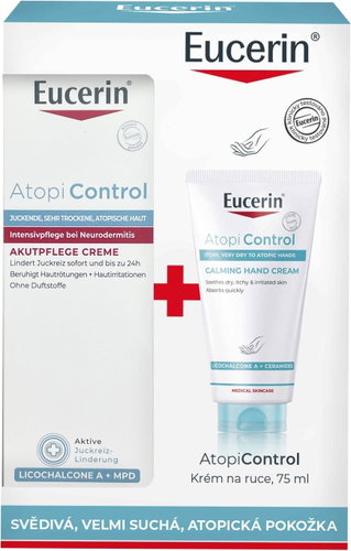 EUCERIN AtopiControl Vánoce 2026 115 ml - Kozmetikai ajándékcsomag - Fő fotó