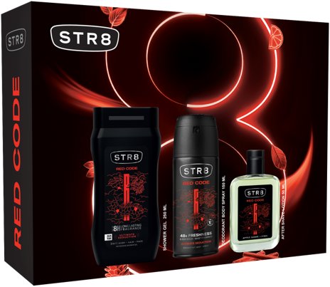 STR8 Red Code 450 ml - Men's Cosmetic Set - Main image