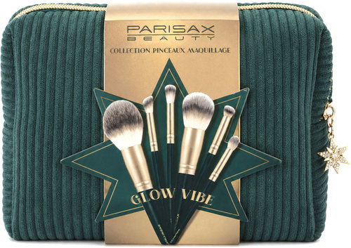 PARISAX makeup brush set for powder, blusher and eyeshadows 6 pcs - Make-up Brush Set - Main image