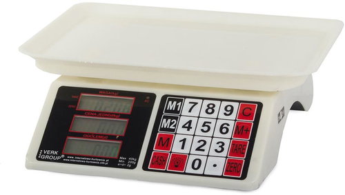 Verk 17101 Digitální stolní váha 40 kg/2 g - Gastro váha - Hlavní obrázek