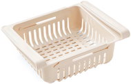 Pronett XJ5262 Adjustable refrigerator storage box 20 - 28 cm beige - Fridge Organiser
