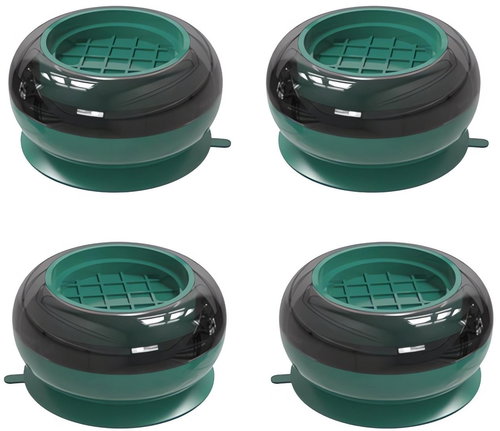 Pronett XJ5326 Anti-vibration washing machine pad set 4 pcs - Anti-vibration pad - Main image