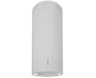 Nortberg Cylindro Eco White Matt island hood - 40 cm - Extractor Hood