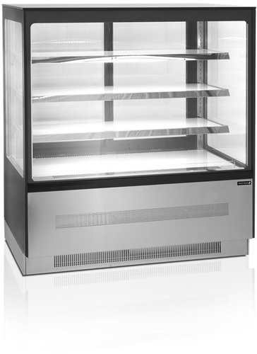 Tefcold LPD 903 F Refrigerated confectionery display cabinet, black - Refrigerated Display Case - Main image