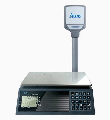 Aclas Commercial scale PS1-15BP with foot, up to 15 kg, calibrated - Professional Kitchen Scale - Main image