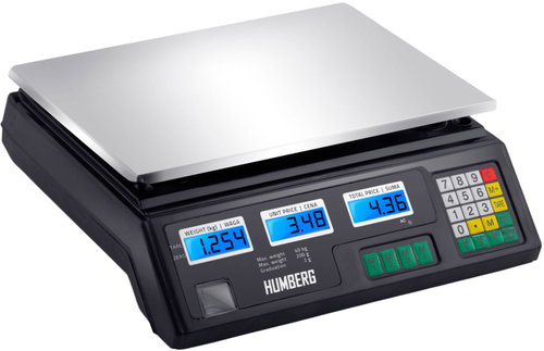 Humberg 519000 Electronic commercial scale 40 kg MH-190 - Professional Kitchen Scale - Main image