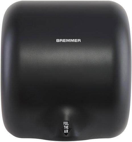 Bremmer Generic Turbo vysoušeč rukou v černé barvě - Hand Dryer - Main image