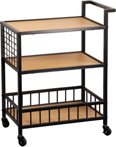 KESPER Servírovací vozík pojízdný, 3 patra, 60 × 38 × 79 cm Main image KESPER Servírovací vozík pojízdný, 3 patra, 60 × 38 × 79 cm - Serving Trolley - Main image