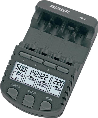 Voltcraft IPC-1L + 4x AA 2400 mAh - Charger and Spare Batteries - Hauptbild