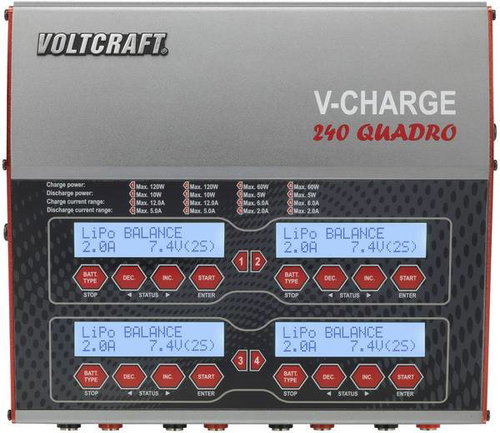 Voltcraft V-Charge 240 Quadro - Batterieladegerät - Hauptbild