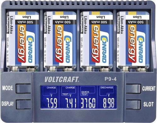 Voltcraft P9-4 - Batterieladegerät - Hauptbild