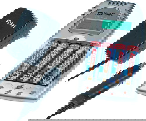  Voltcraft UFC-5 + 4x AA NiMH 2500mAh  - Charger and Spare Batteries - Main image