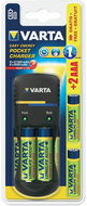  Varta Pocket + NiMH batteries Ready2Use 4x AA and 2x AAA  - Charger and Spare Batteries