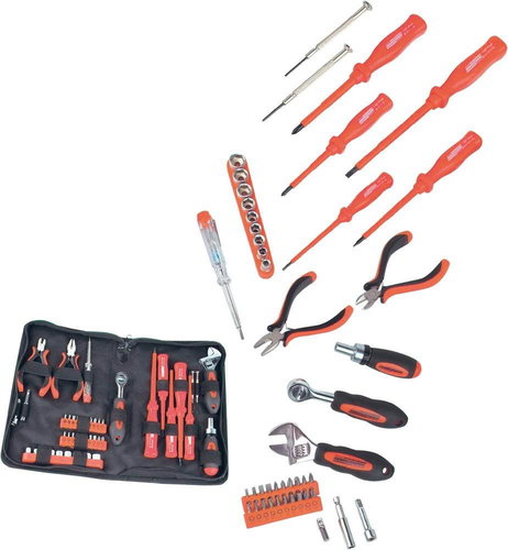 Conrad set of tools for electronics, 45 pcs - Tool Set - Main image