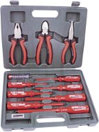 Mannesmann set of screwdrivers and pliers in the trunk, 11 pc - Tool Set