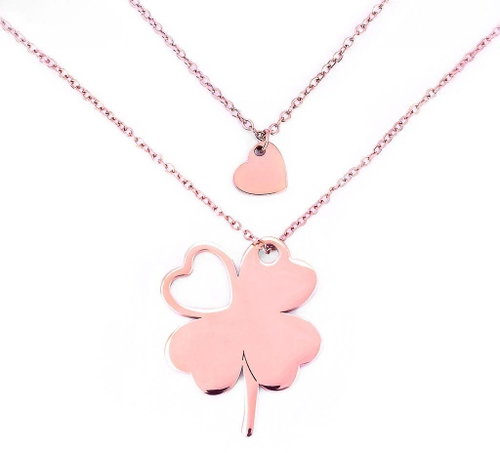 VUCH Necklace Fortune Rose Gold - Necklace - Main image