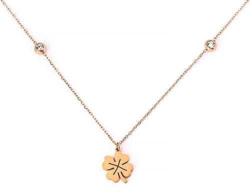 VUCH Rose Gold Big Luck - Necklace - Main image