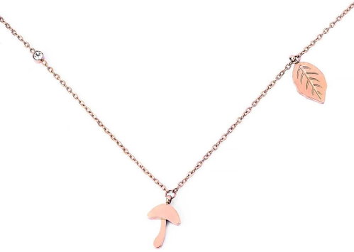 VUCH Rose Gold Big Woods - Necklace - Main image