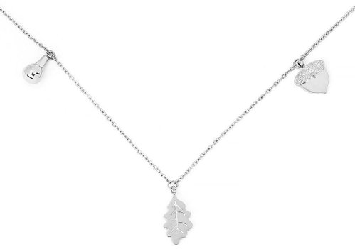 VUCH Silver Big Oak - Necklace - Main image