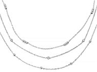 VUCH Silver Big Mixture - Necklace