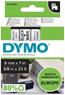 Dymo D1, 40913, S0720680, bílá/černá, 9 mm - TZ páska