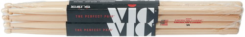 VIC-FIRTH 5A, 4-Pack - Drumsticks - Main image
