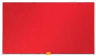 NOBO 32"/71x40 cm textilní, červená - Nástěnka