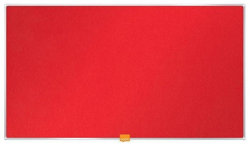 NOBO 55"/ 122x69 cm textil, piros - Üzenőtábla - Fő fotó