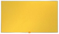 NOBO 40"/89x50cm Textile, Yellow - Notice-board
