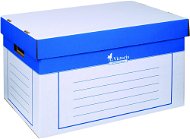 Archivačná krabica VICTORIA 32 x 27 x 46 cm, modro-biela – balenie 2 ks - Archivační krabice