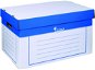 VICTORIA 32 x 27 x 46 cm, modro-biela – balenie 2 ks - Archivačná krabica