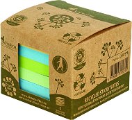 Samolepiaci bloček VICTORIA 75 × 75 mm, 6× 100 lístkov, recyklovaný, mix farieb - Samolepicí bloček