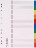 VICTORIA Trennblätter Kunststoff - Farbmix - 10er-Pack - Trennblätter