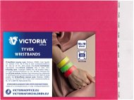 VICTORIA Tyvek® 100 ks, neón ružové - Identifikačné náramky