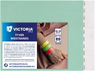 VICTORIA Tyvek® 100 ks, tyrkysové - ID Bracelets