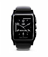 Vector Meridian schwarz Silikonband mit Sport - Smartwatch