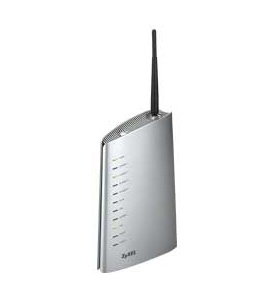 Zyxel VoIP brána P-2302HWUDL-P1, WiFi 802.11b/g (11/54Mbps) VoIP brána/ Router/ Firewall, QoS, 2x US - Router - Main image