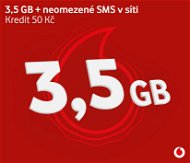 Vodafone neobmedzené hovory a SMS na údaje Vodafone + 3,5GB dat - SIM karta