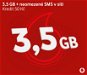 SIM Card Vodafone Data Card - 3.5GB of Data - SIM karta
