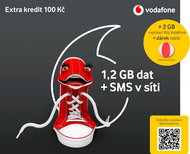 Vodafone data card - 1.2 GB of data + inflatable ball - SIM Card
