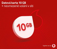 Vodafone Data Card - 10GB of Data - SIM Card