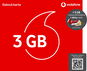 Vodafone datová karta - 3 GB dat + kecka + ponožky - SIM karta