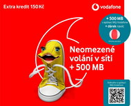 Vodafone unlimited calls to the Vodafone network + inflatable ball - SIM Card