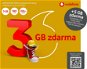 Vodafone Zlatá karta - limitovaná edice "3GB zdarma" - SIM karta