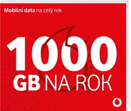 Vodafone Předplacenka 1000 GB na rok - SIM Card