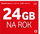 24 GB na rok (eSIM)