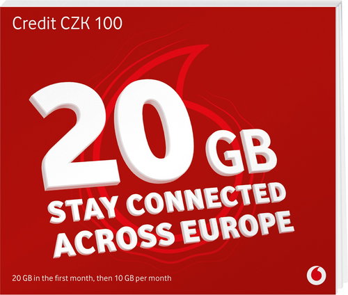 Vodafone Data SIM for Visitors - SIM Card - Main image