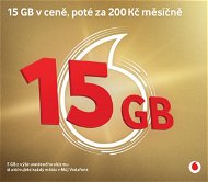 SIM karta Vodafone SIM zlatá karta - SIM karta