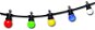 Outdoor light chain PS066 with 20 coloured bulbs - Light Chain