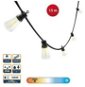Outdoor light chain PS068 with 20 retro bulbs - Light Chain